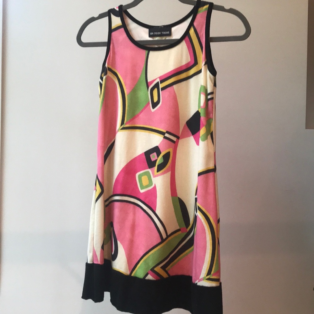 Un deux trois girls dress
